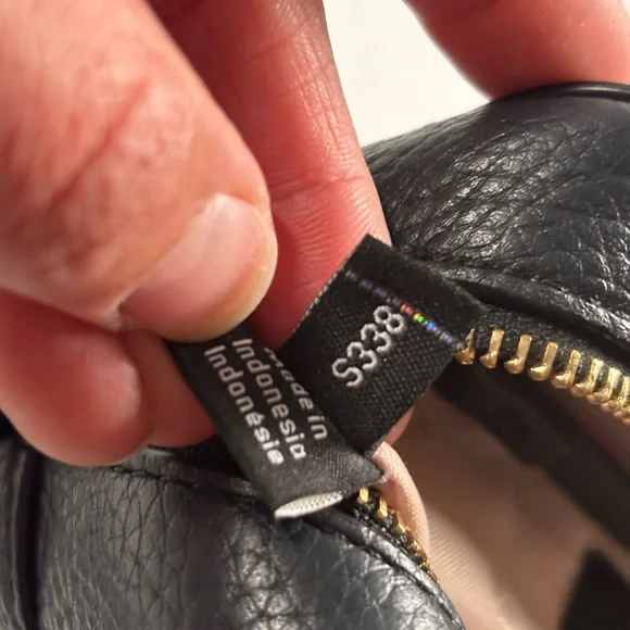 Kate Spade New York Hayes Street Black Tassel Crossbody Bag Leather Minimalist - Picture 9 of 13